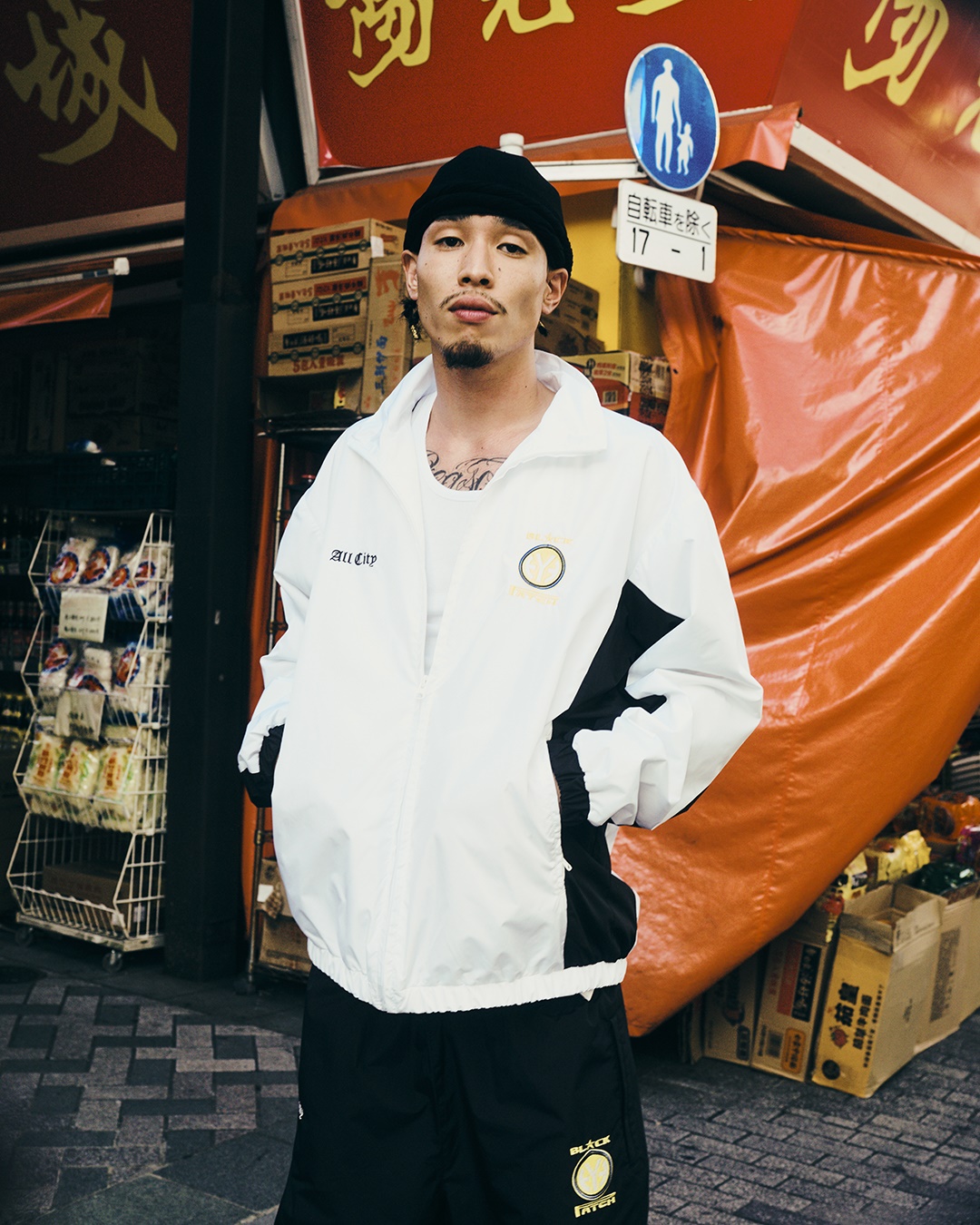 画像: BlackEyePatch/ALL CITY FUTBOL TRACK JACKET（WHITE）