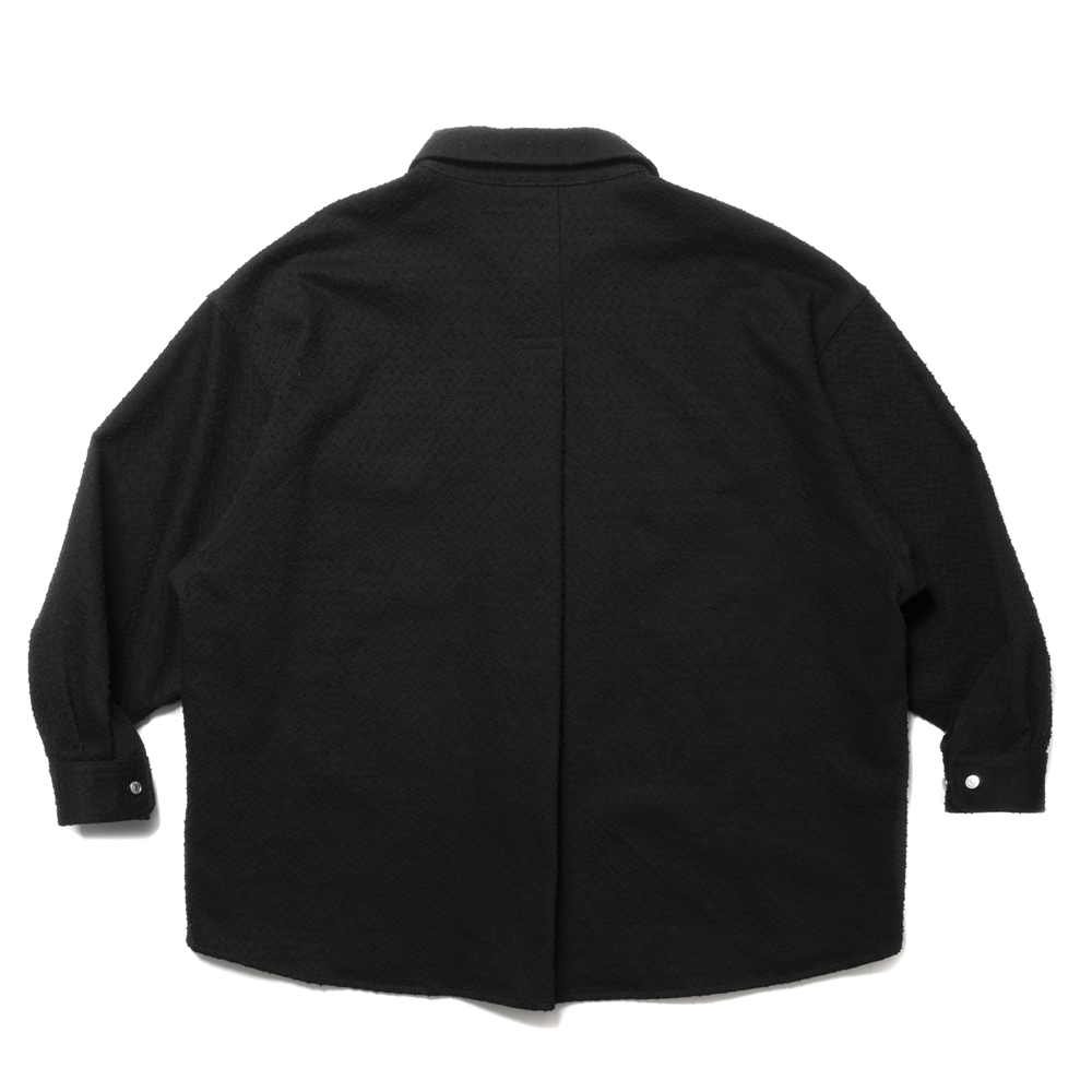 画像: COOTIE PRODUCTIONS/Needle Punch Twill CPO Jacket（Black）［ニードルパンチツイルCPO JKT-24秋冬］