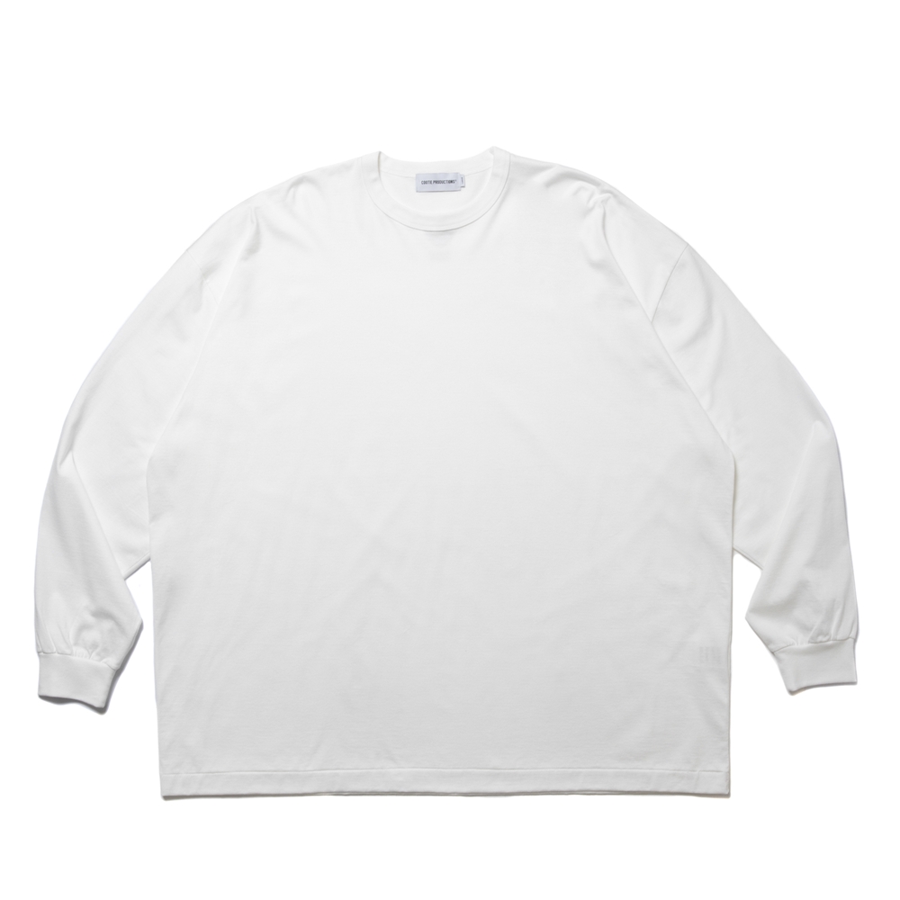 画像: COOTIE PRODUCTIONS/Oversized L/S Tee（White）［オーバーサイズ長袖T-24秋冬］