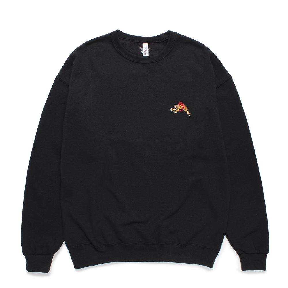 画像: WACKO MARIA/TIM LEHI / SWEAT SHIRT（BLACK）［クルーネックスウェット-24秋冬］