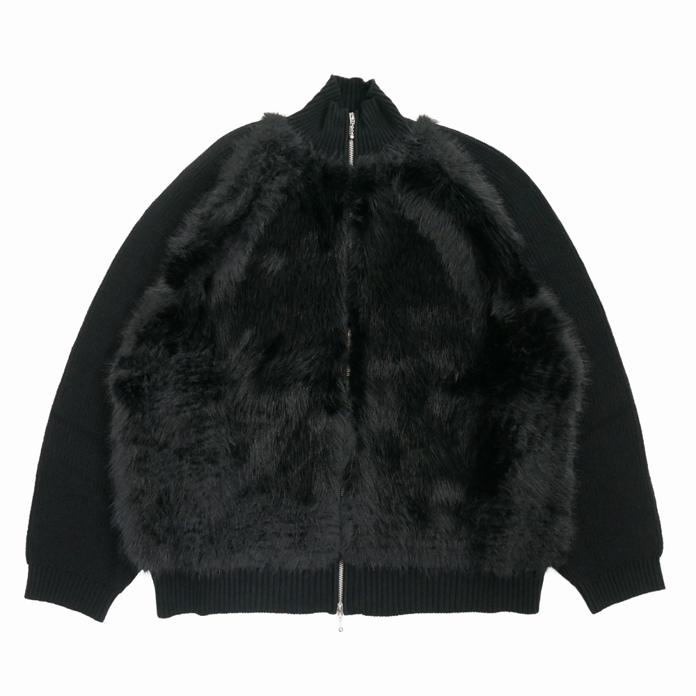 画像: DAIRIKU/"Bear" Drivers Knit（Black）［ドライバーズニット-24秋冬］