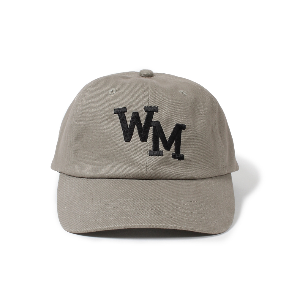 画像: WACKO MARIA/6 PANEL CAP（GRAY）［6パネルキャップ-24秋冬］