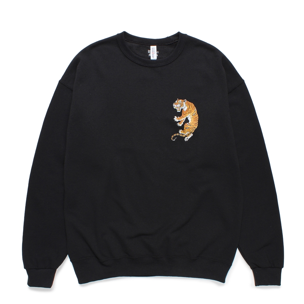 画像: WACKO MARIA/TIM LEHI / SWEAT SHIRT（BLACK）［クルーネックスウェット-24秋冬］