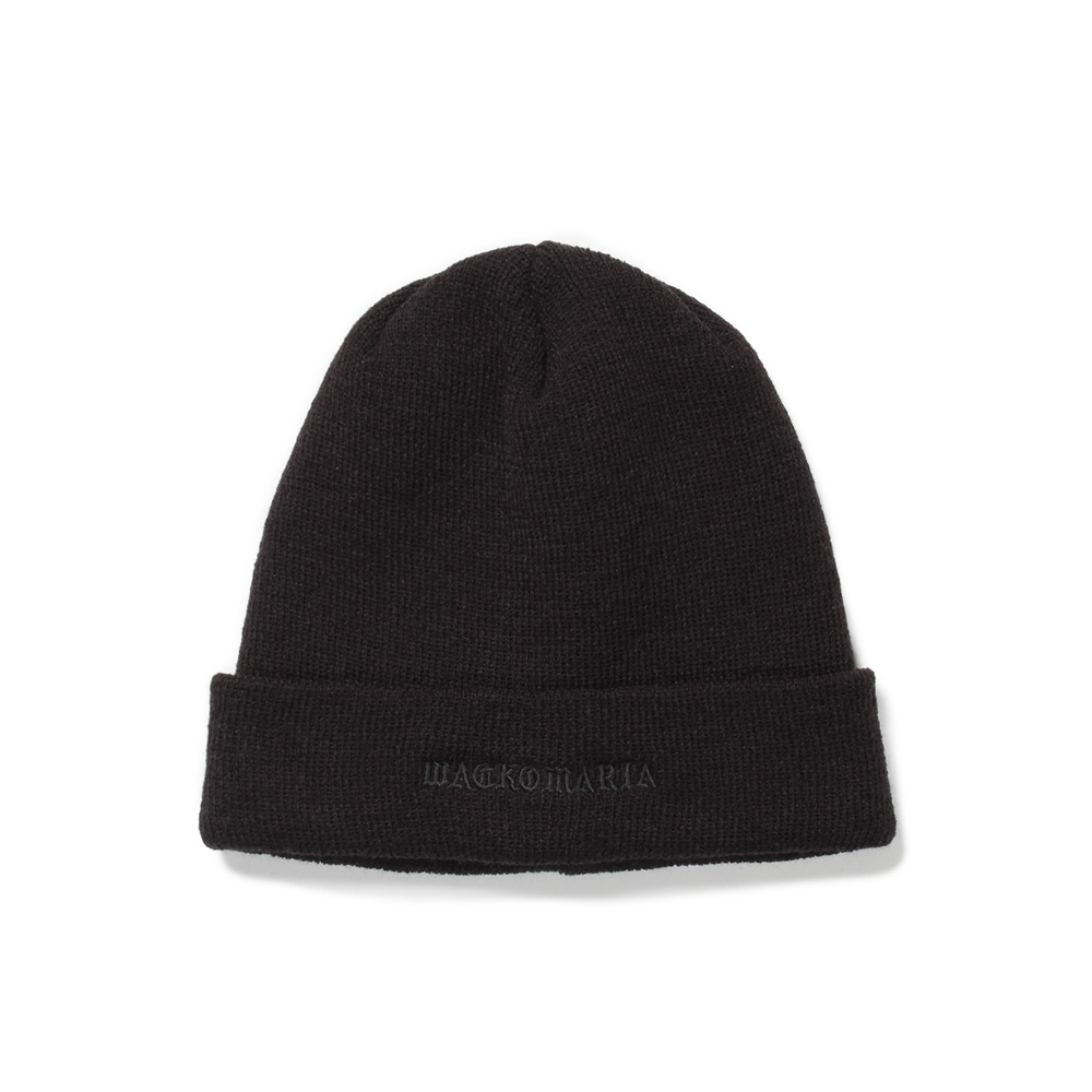 画像: WACKO MARIA/WATCH CAP（BLACK）［ニットキャップ-24秋冬］