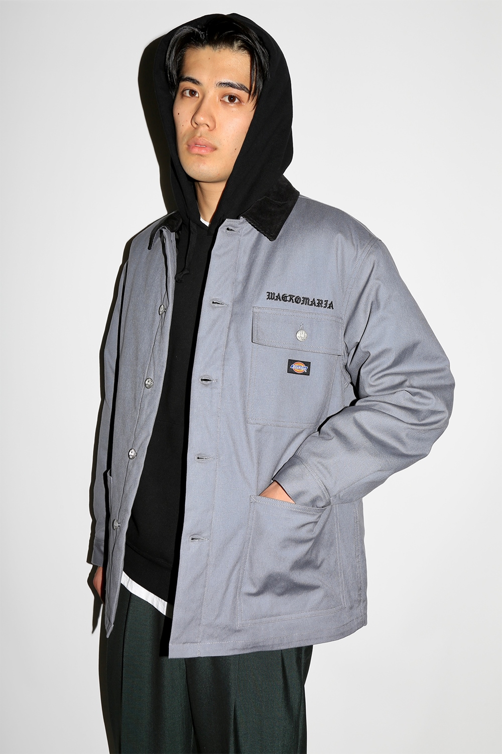 画像: WACKO MARIA/DICKIES / COVERALL（GRAY）［カバーオール-24秋冬］