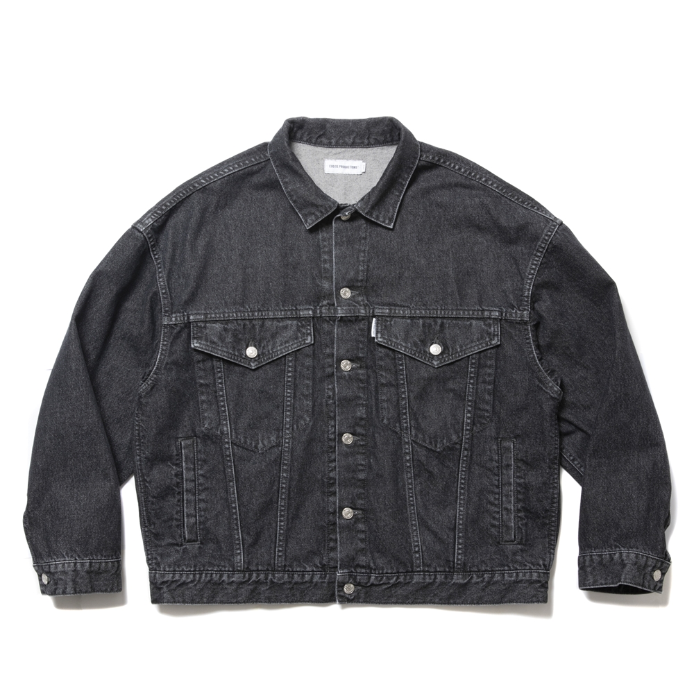 画像1: COOTIE PRODUCTIONS/3rd Type Denim Jacket（Black Fade）［サードタイプデニムJKT-24秋冬］ (1)