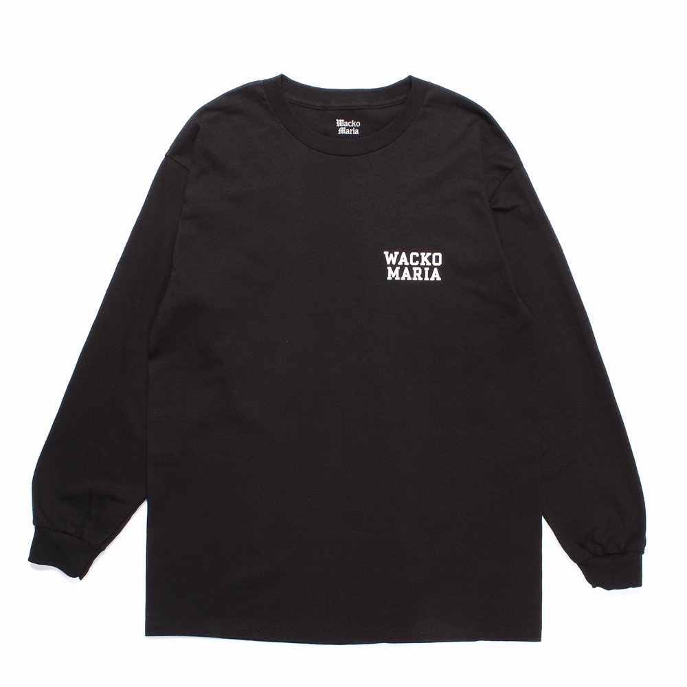 画像: WACKO MARIA/LONG SLEEVE T-SHIRT（BLACK）［プリント長袖T-24秋冬］