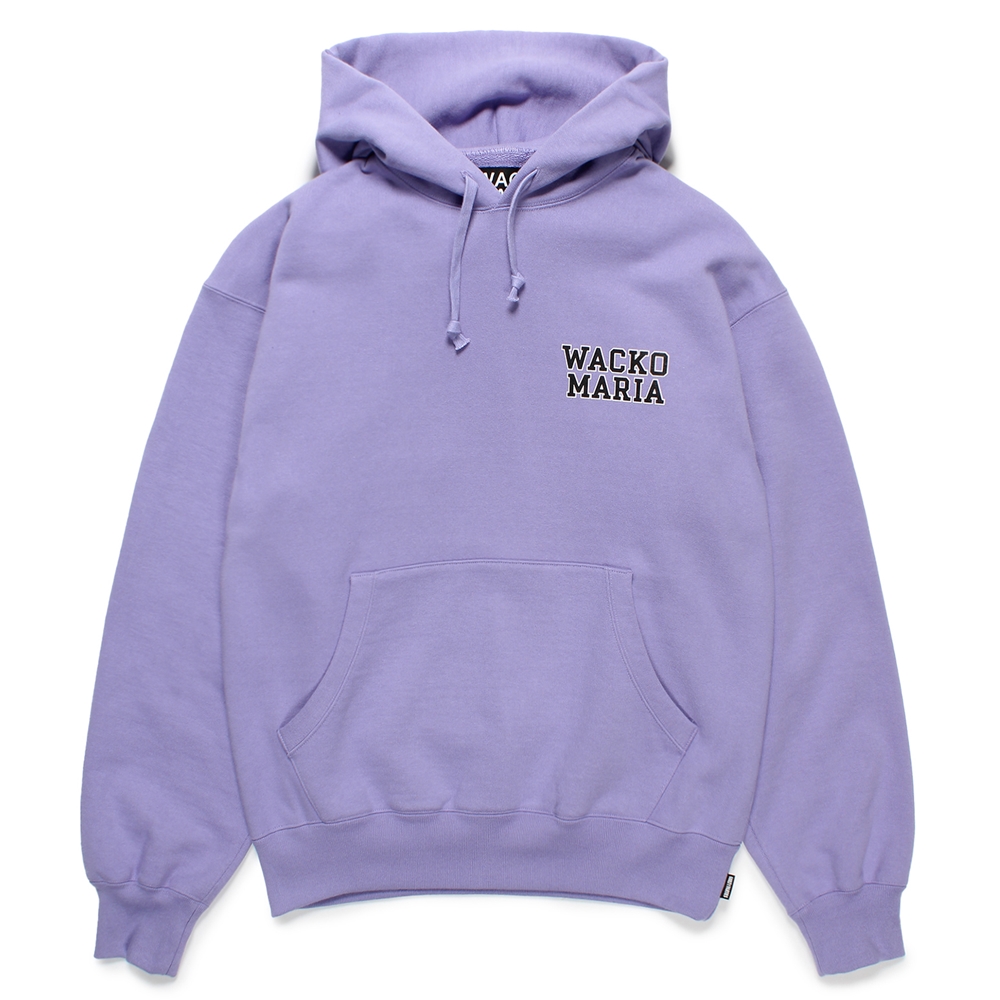 画像1: WACKO MARIA/HEAVY WEIGHT HOODED SWEAT SHIRT（PURPLE）［プルオーバーパーカー-24秋冬］ (1)