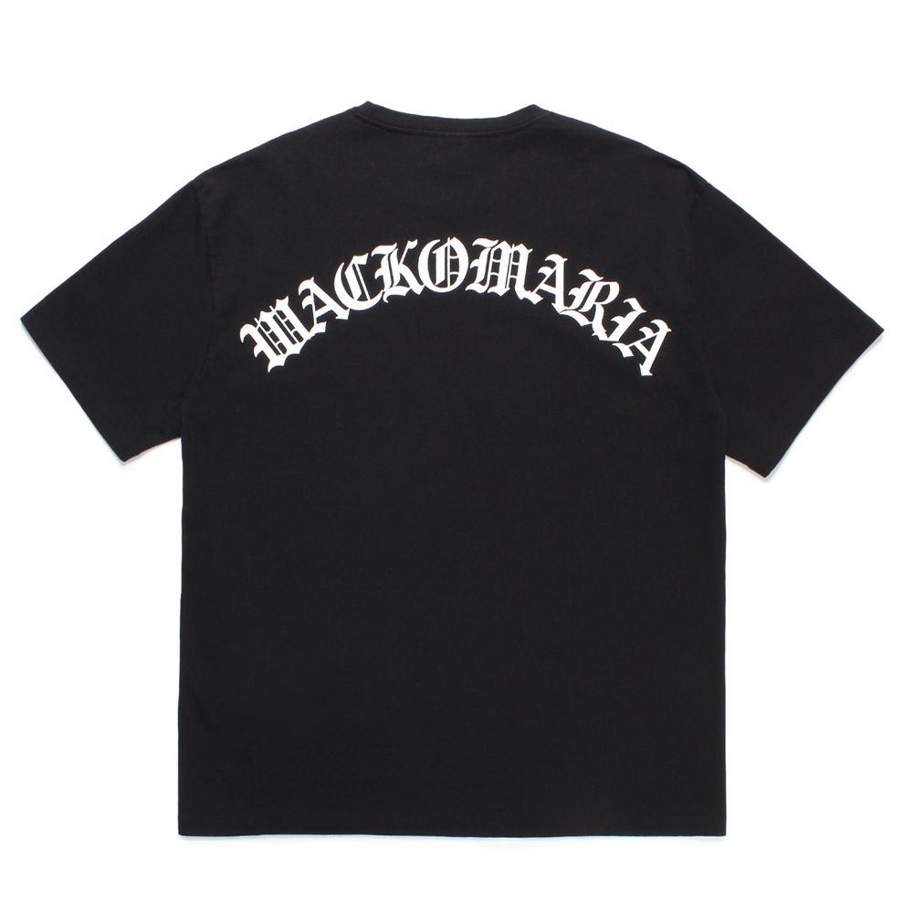 画像: WACKO MARIA/WASHED HEAVY WEIGHT T-SHIRT（BLACK）［プリントT-24秋冬］