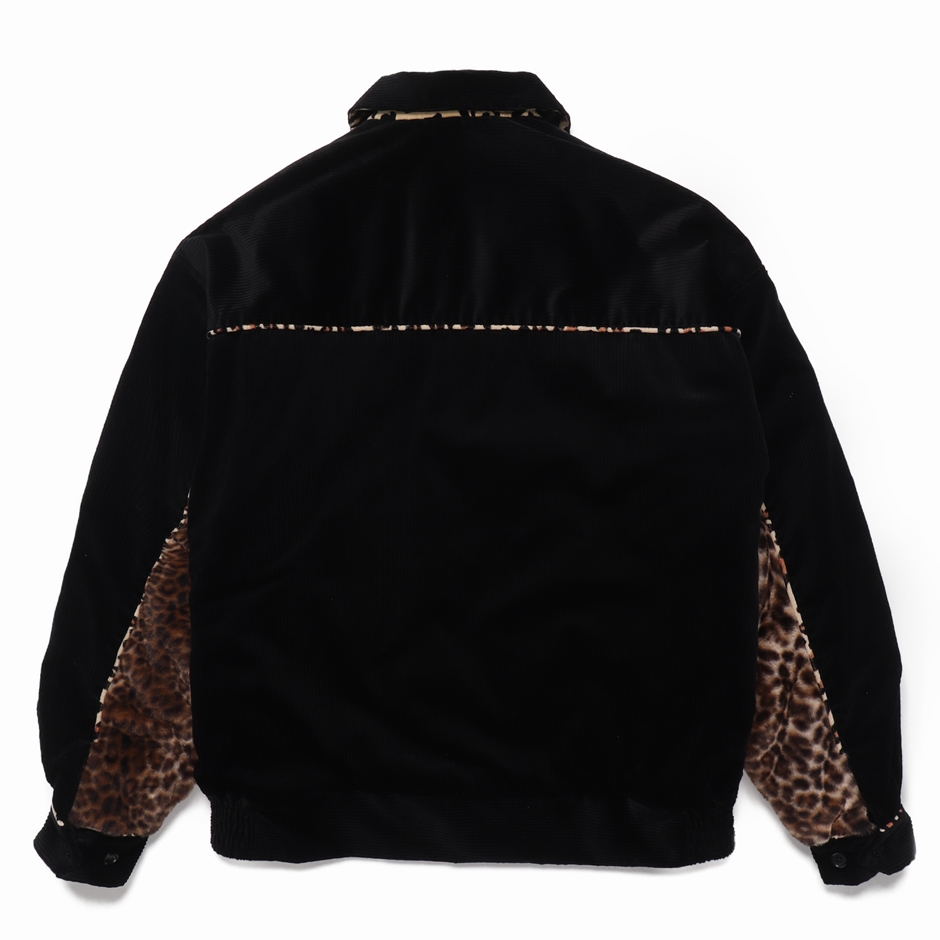 画像: WACKO MARIA/CORDUROY WESTERN JACKET（BLACK）［コーデュロイウエスタンJKT-24秋冬］