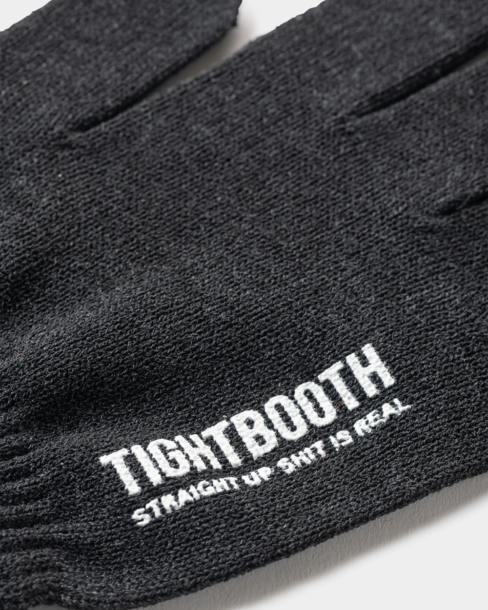 画像: TIGHTBOOTH/LOGO GLOVE（Charcoal）［グローブ-24秋冬］