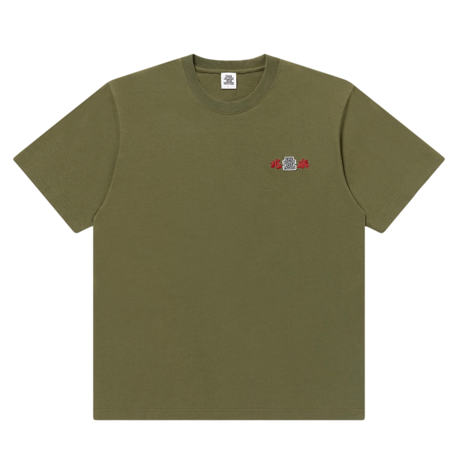 画像: BlackEyePatch/CHORAKU IN THE HOOD TEE（OLIVE）