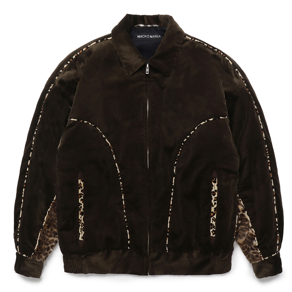 画像: WACKO MARIA/CORDUROY WESTERN JACKET（BROWN）［コーデュロイウエスタンJKT-24秋冬］