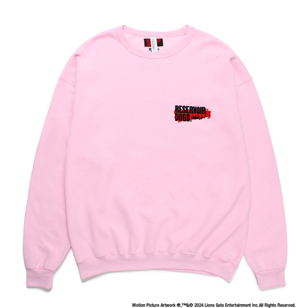 画像: WACKO MARIA/RESERVOIR DOGS / SWEAT SHIRT（PINK）［クルーネックスウェット-24秋冬］