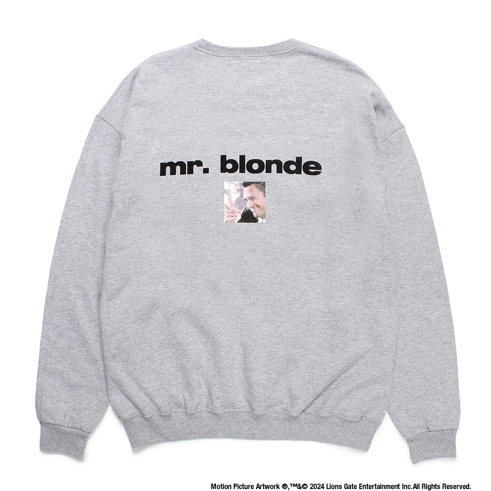 画像: WACKO MARIA/RESERVOIR DOGS / SWEAT SHIRT（GRAY）［クルーネックスウェット-24秋冬］