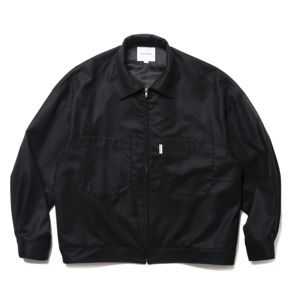 画像: COOTIE PRODUCTIONS/CA/W Flannel Work Jacket（Black）［ワークJKT-24秋冬］