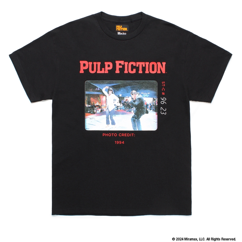 画像: WACKO MARIA/PULP FICTION / T-SHIRT（BLACK）［プリントT-24秋冬］