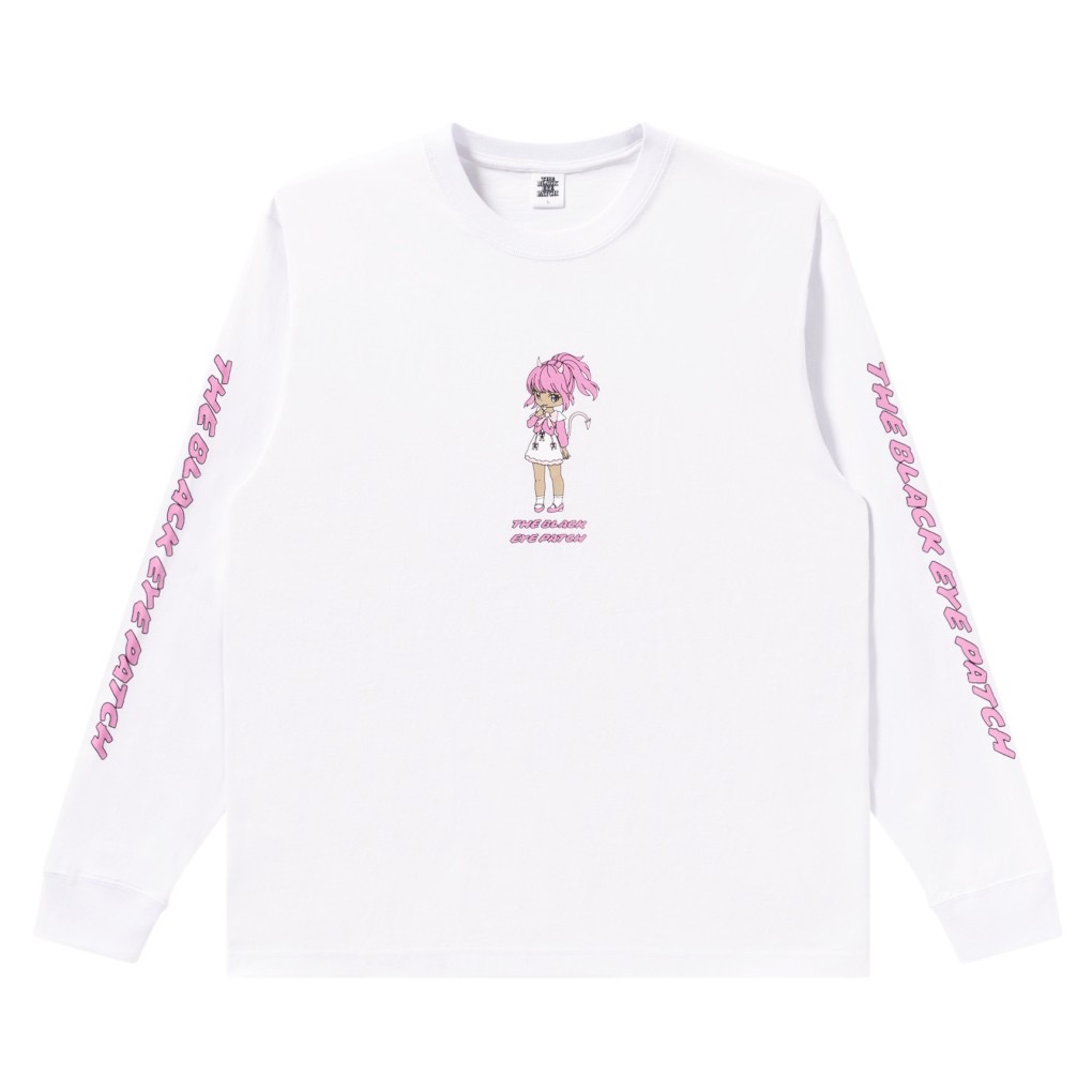 画像: BlackEyePatch/DEVIL GIRL L/S TEE（WHITE）