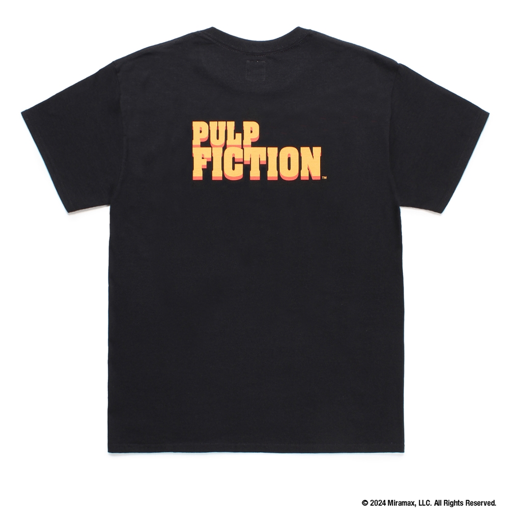 画像: WACKO MARIA/PULP FICTION / T-SHIRT（BLACK）［プリントT-24秋冬］