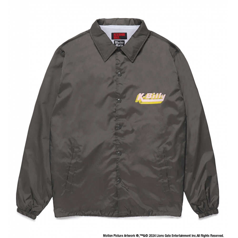 画像: WACKO MARIA/RESERVOIR DOGS / COACH JACKET（GRAY）［コーチJKT-24秋冬］