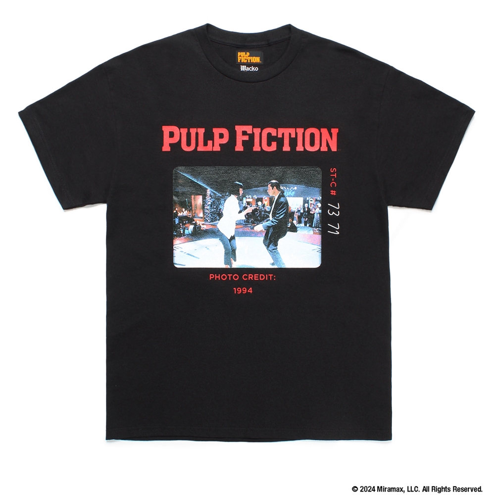 画像1: WACKO MARIA/PULP FICTION / T-SHIRT（BLACK）［プリントT-24秋冬］ (1)