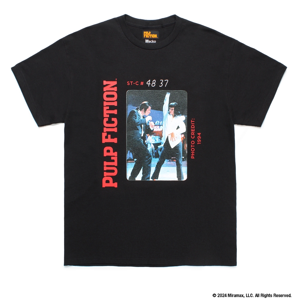 画像: WACKO MARIA/PULP FICTION / T-SHIRT（BLACK）［プリントT-24秋冬］