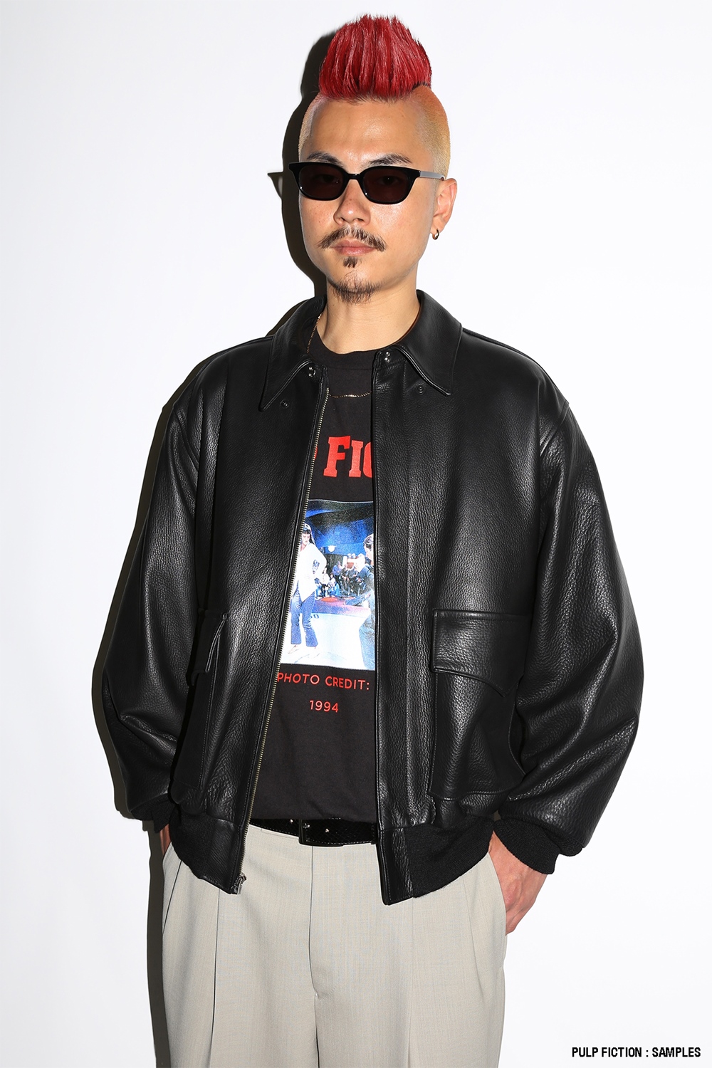 画像: WACKO MARIA/PULP FICTION / T-SHIRT（BLACK）［プリントT-24秋冬］