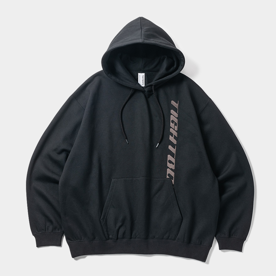 画像: TIGHTBOOTH/STRAIGHT UP HOODED SWEAT SHIRT（Black）［プルオーバーパーカー-24秋冬］