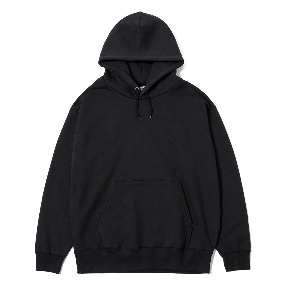 画像: PORKCHOP/POLAR BEAR P HOODED（×MASSES）（BLACK）［プルオーバーパーカー-24秋冬］