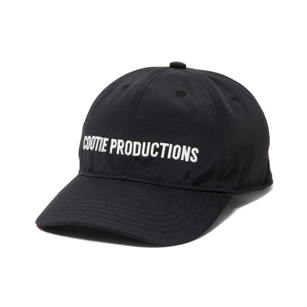 画像: COOTIE PRODUCTIONS/Nylon OX 6 Panel Cap（Black）［ナイロンオックス6パネルキャップ-24秋冬］