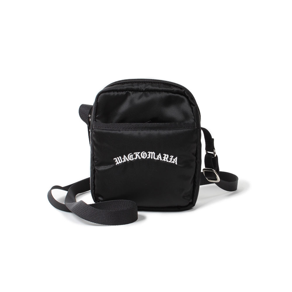 画像: WACKO MARIA/SPEAK EASY / MINI SHOULDER BAG（BLACK）［ミニショルダーバッグ-24秋冬］