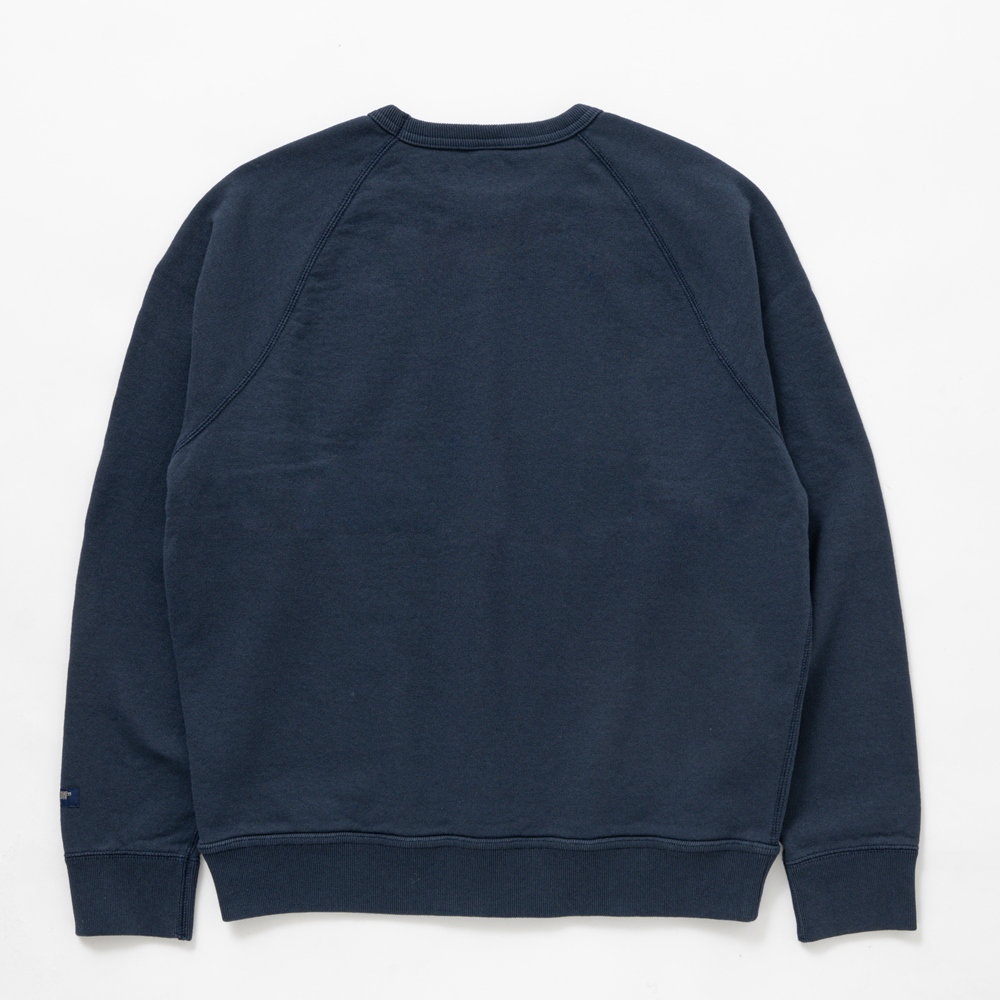 画像: RATS/BINDER NECK SWEAT（NAVY）［クルーネックスウェット-24秋冬］