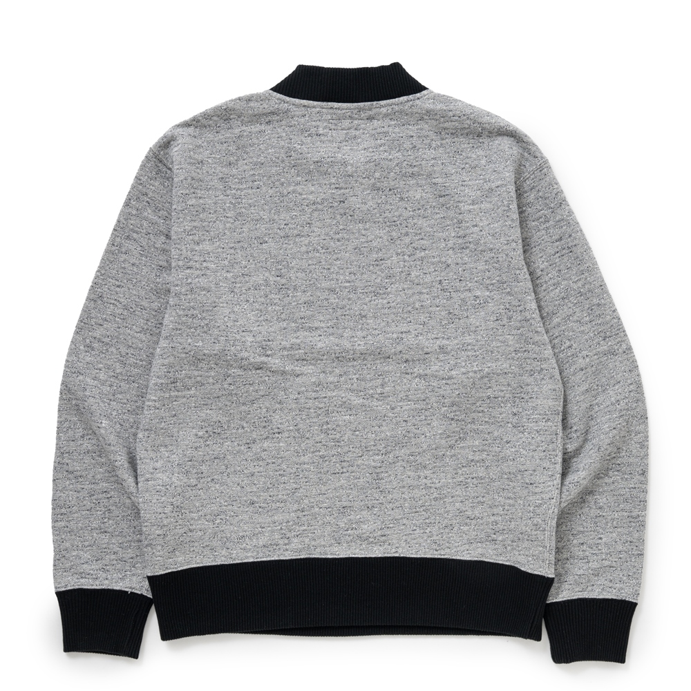 画像: RATS/HALF ZIP SWEAT（HEATHER GRAY）［ハーフジップスウェット-24秋冬］