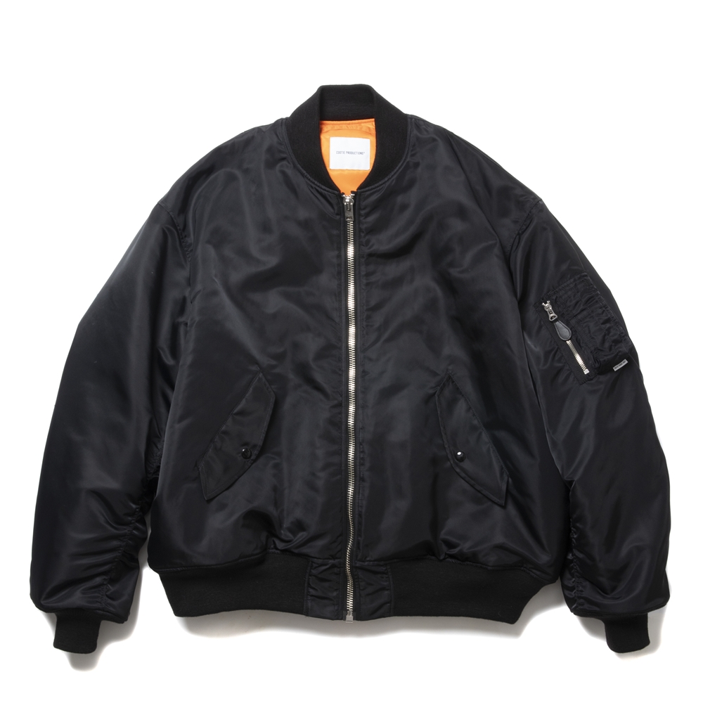 画像: COOTIE PRODUCTIONS/Error Fit MA-1 Flight Jacket（Black）［エラーフィットMA-1フライトJKT-24秋冬］