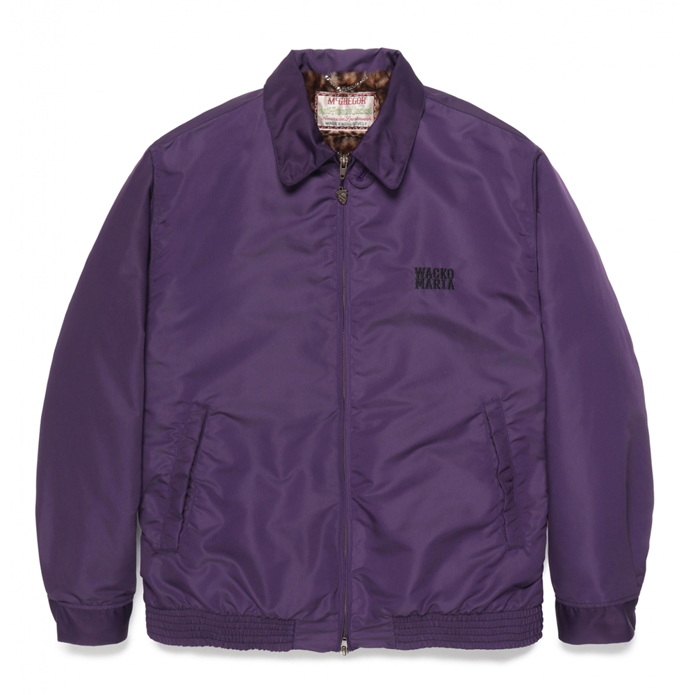 画像: WACKO MARIA/MCGREGOR / ANTI-FREEZE JACKET（PURPLE）［アンチフリーズJKT-24秋冬］