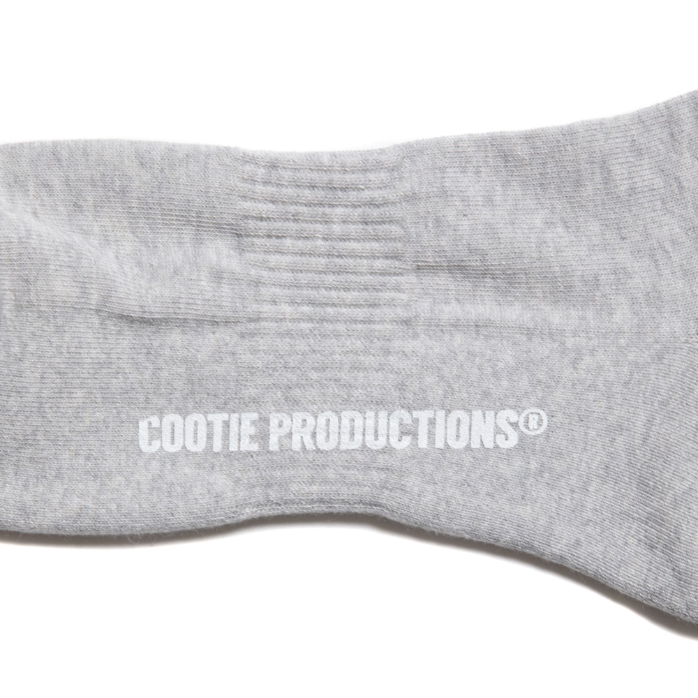 画像: COOTIE PRODUCTIONS/Raza High Socks（Border）（Ash Gray）［ハイソックス-24秋冬］