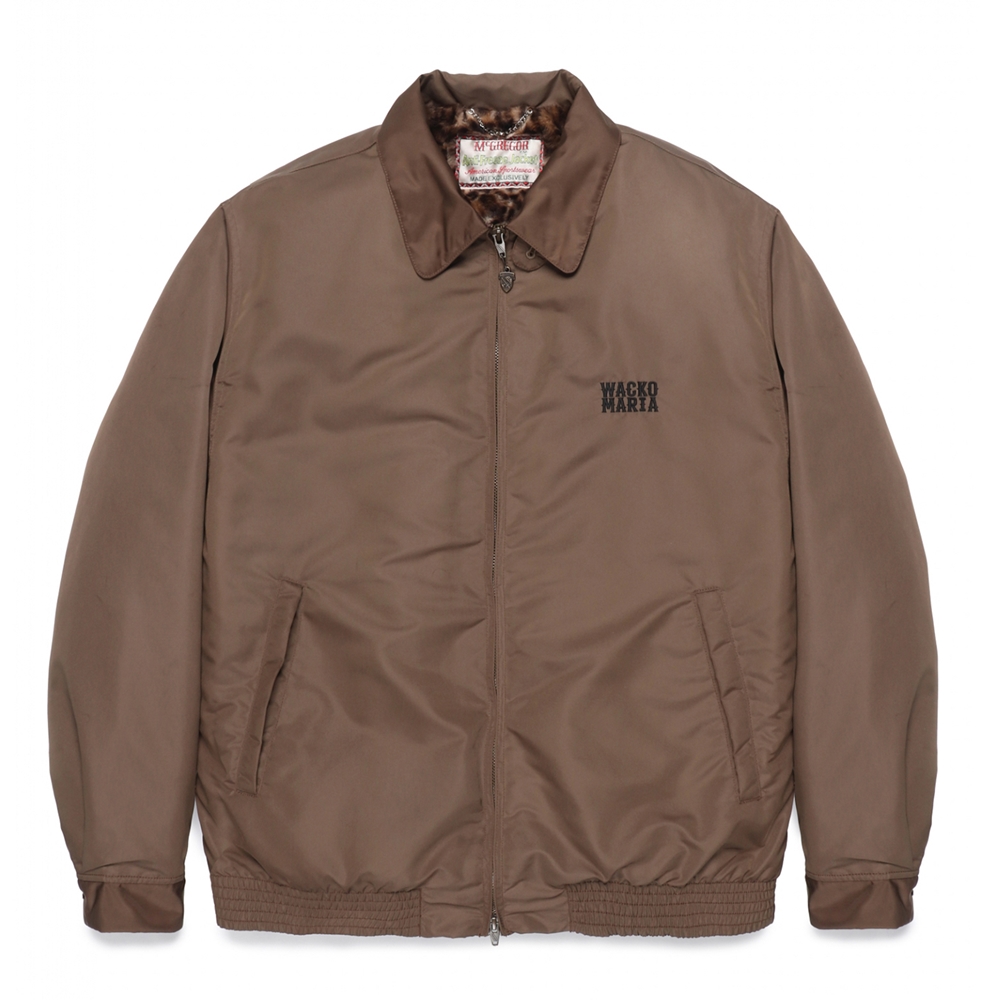 画像: WACKO MARIA/MCGREGOR / ANTI-FREEZE JACKET（BROWN）［アンチフリーズJKT-24秋冬］