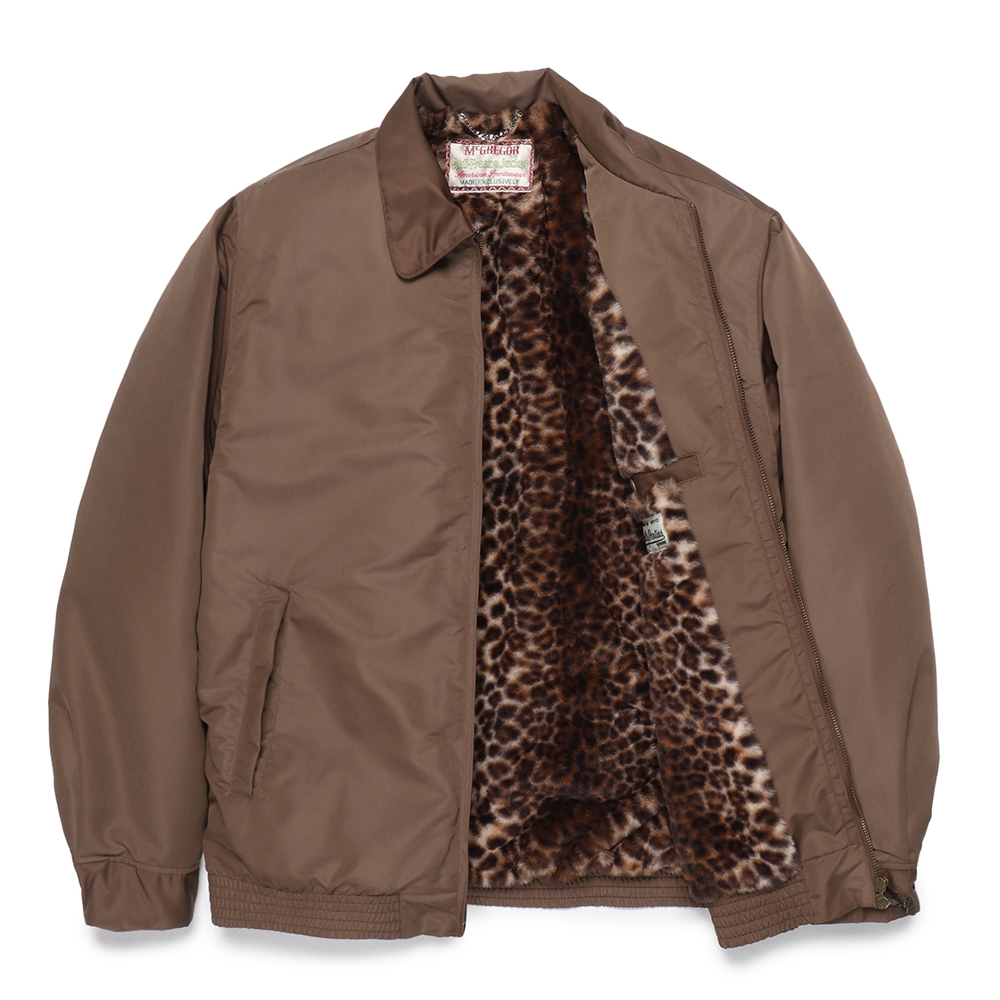 画像: WACKO MARIA/MCGREGOR / ANTI-FREEZE JACKET（BROWN）［アンチフリーズJKT-24秋冬］