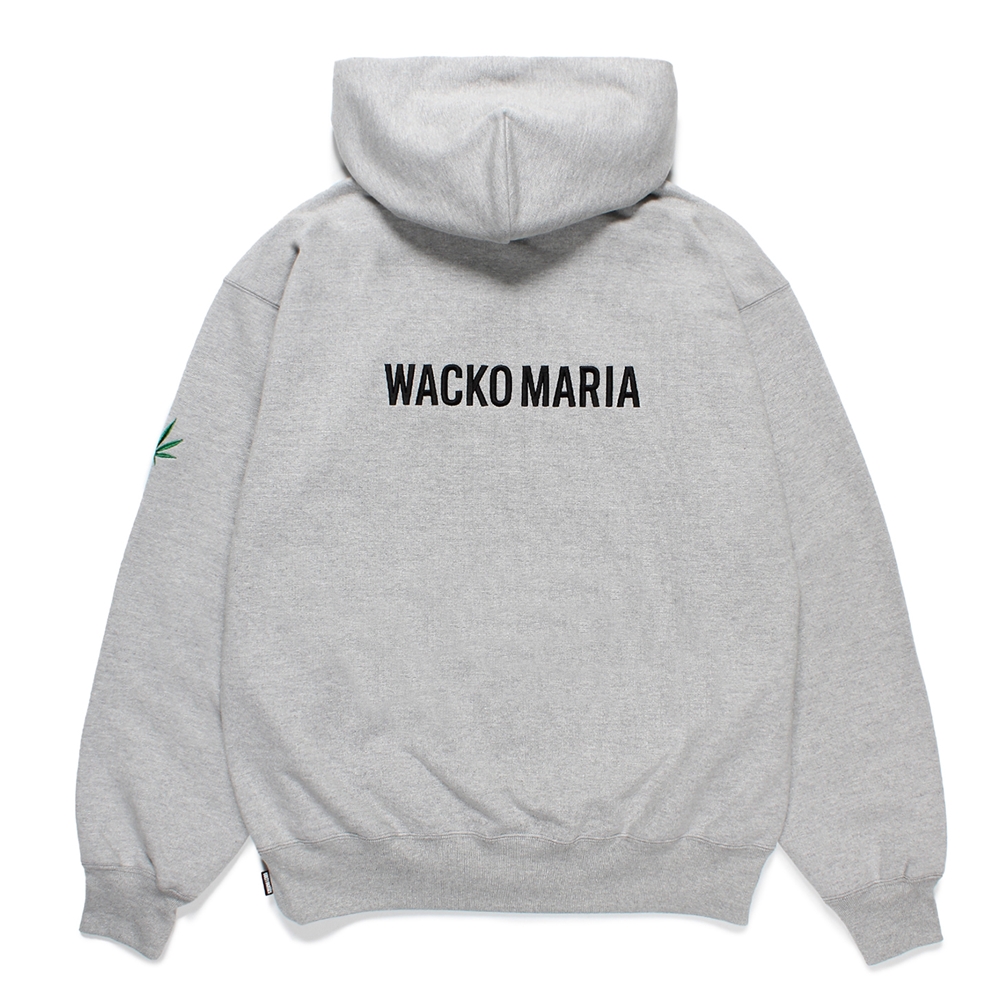 画像: WACKO MARIA/HIGH TIMES / HEAVY WEIGHT HOODED SWEAT SHIRT（GRAY）［プルオーバーパーカー-24秋冬］