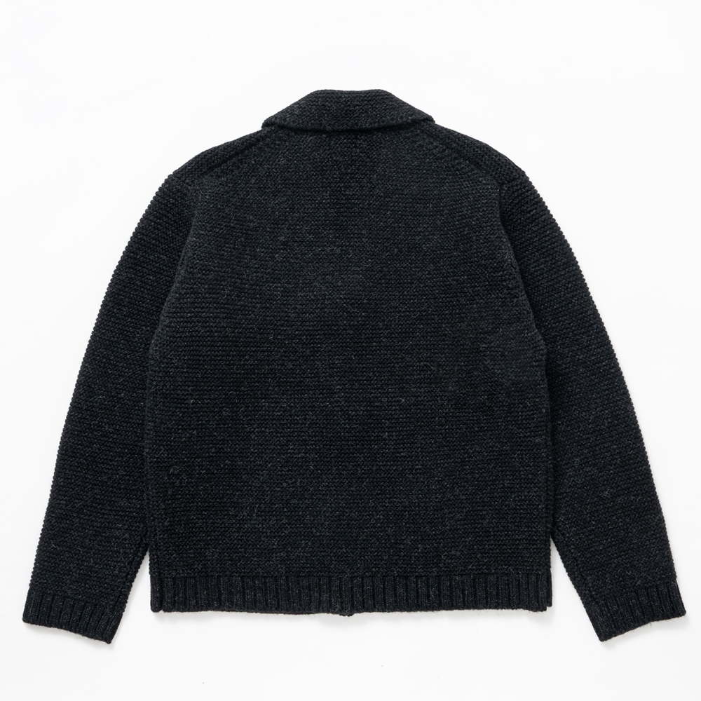 画像: RATS/3B KNIT JKT（BLACK GRAY）［3ボタンニットJKT-24秋冬］