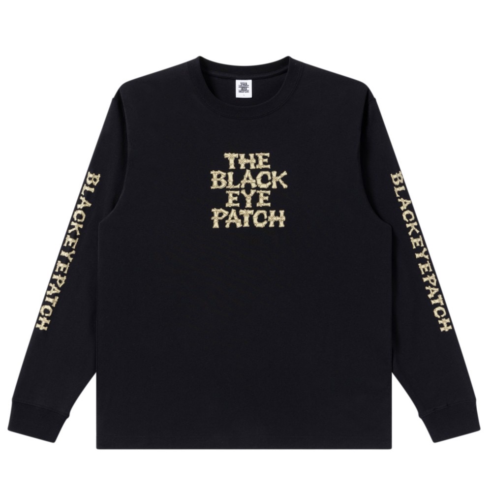 画像1: BlackEyePatch/OG BAMBOO L/S TEE（BLACK） (1)