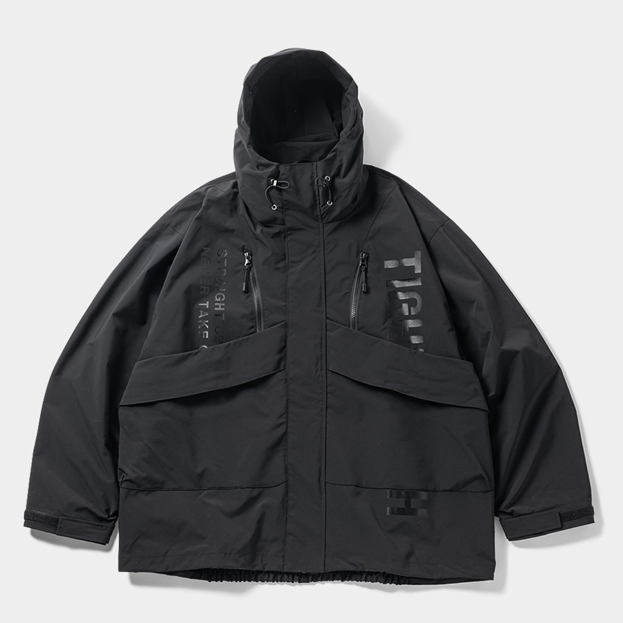 画像: TIGHTBOOTH/HOODED TACTICAL JACKET（Black）［フーデッドタクティカルJKT-24秋冬］