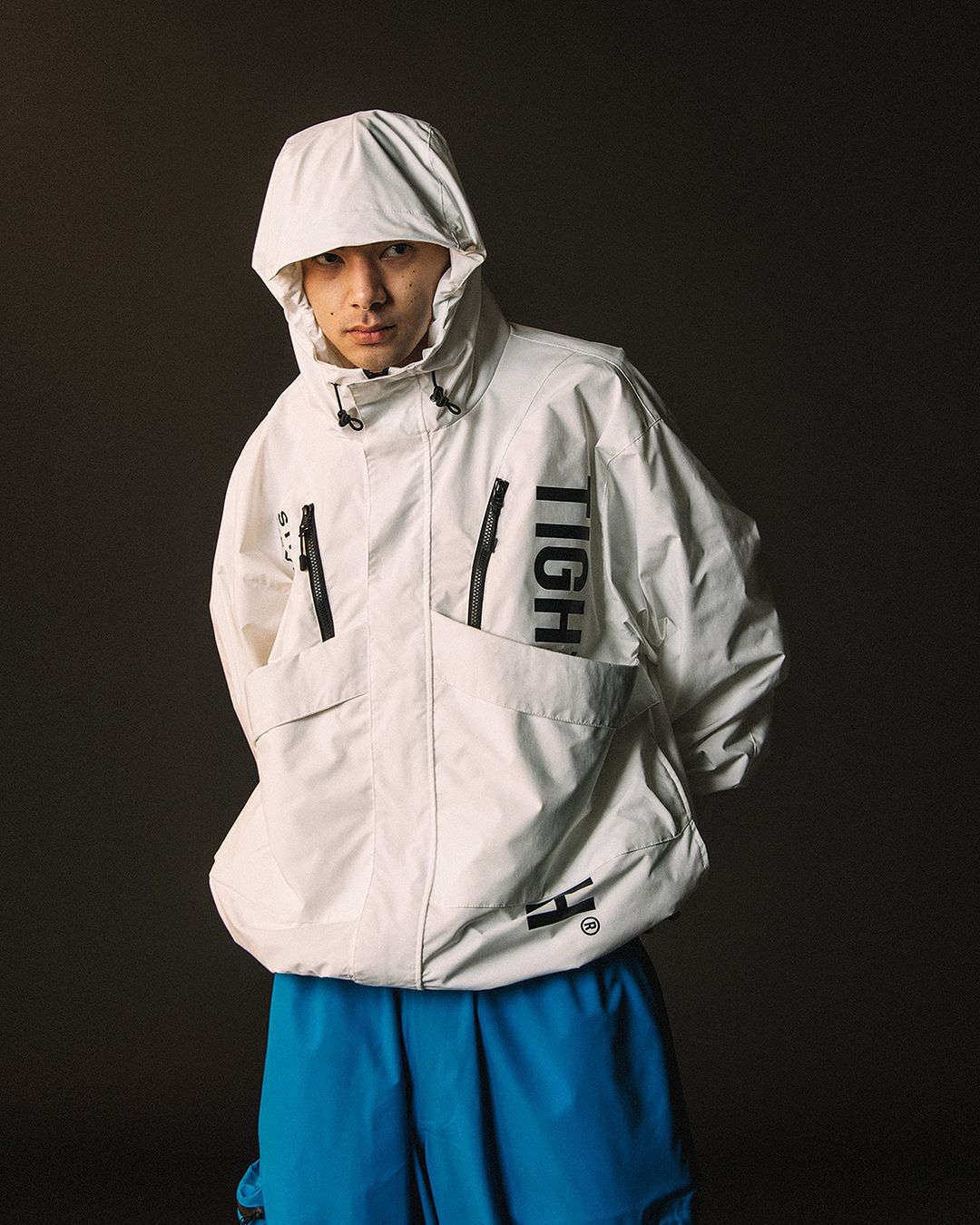 画像: TIGHTBOOTH/HOODED TACTICAL JACKET（White）［フーデッドタクティカルJKT-24秋冬］