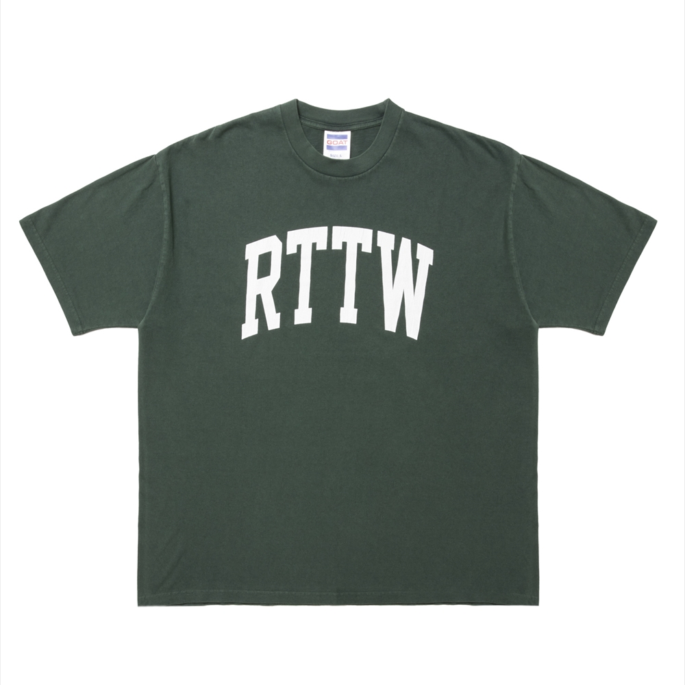 画像: 【25春夏ご予約受付中！25年4月入荷予定】ROTTWEILER/RTTW PIGMENT TEE（GREEN）［プリントT-25春夏］