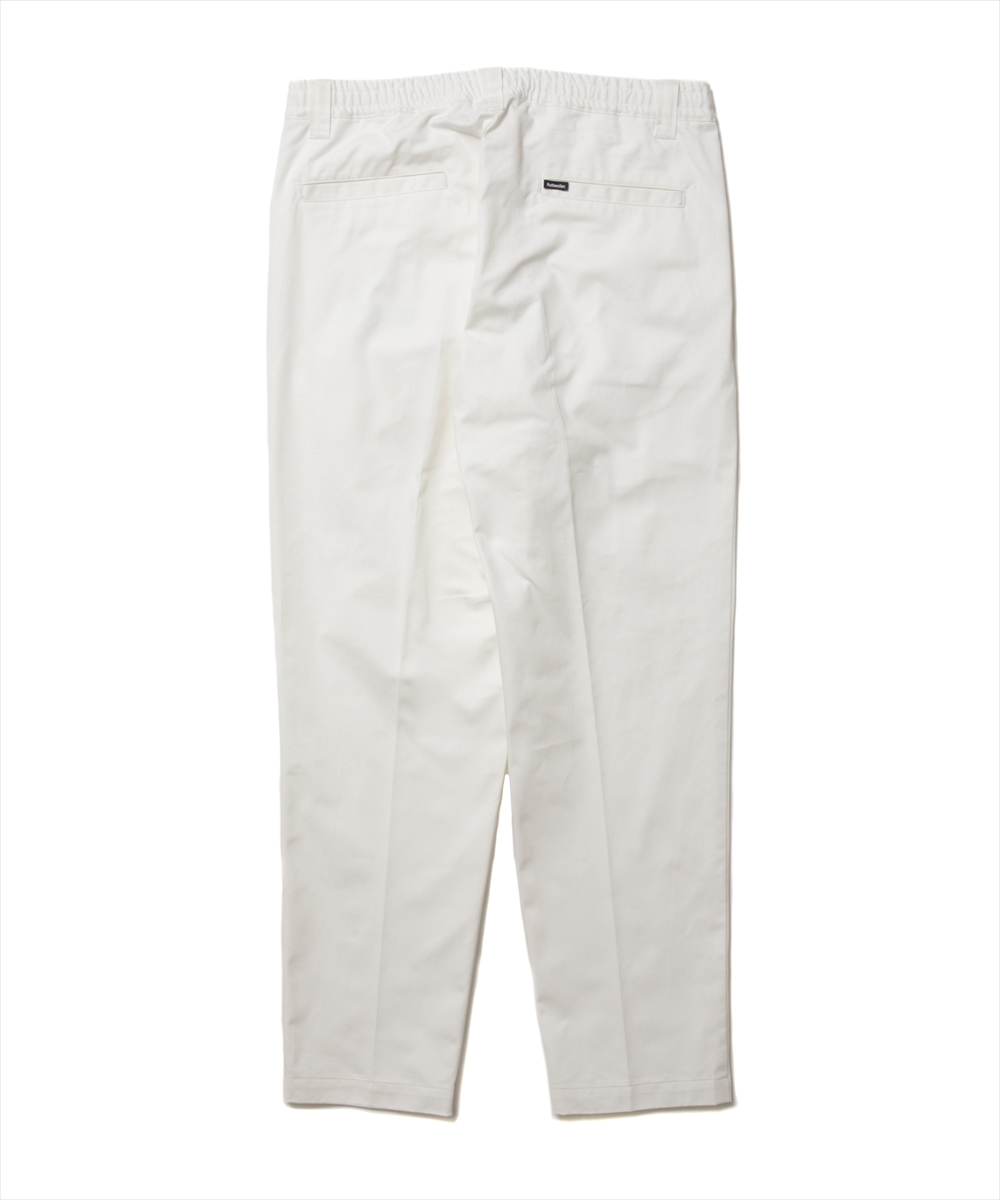 画像: 【25春夏ご予約受付中！25年3月入荷予定】ROTTWEILER/R9 TUCK PRESS CHINO PANTS（WHITE）［タックプレスチノパン-25春夏］