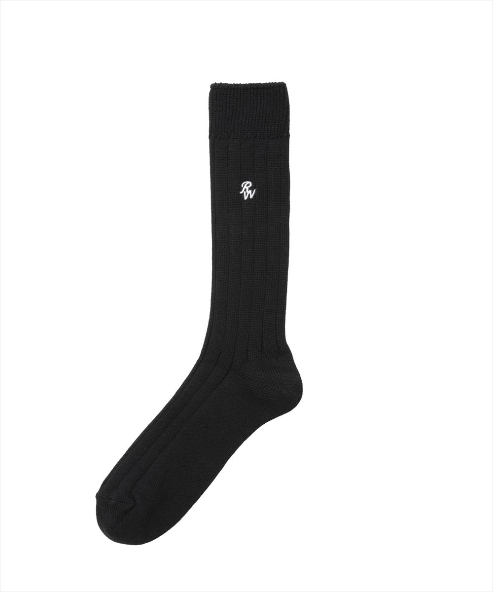 画像: 【25春夏ご予約受付中！25年3月入荷予定】ROTTWEILER/R9 PURPLE SOX（BLACK）［ソックス-25春夏］