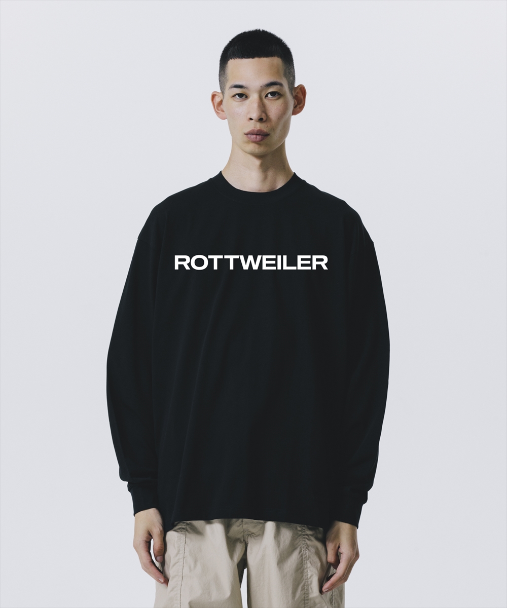 画像: 【25春夏ご予約受付中！25年3月入荷予定】ROTTWEILER/R9 LOGO LS TEE（BLACK）［オリジナル長袖T-25春夏］