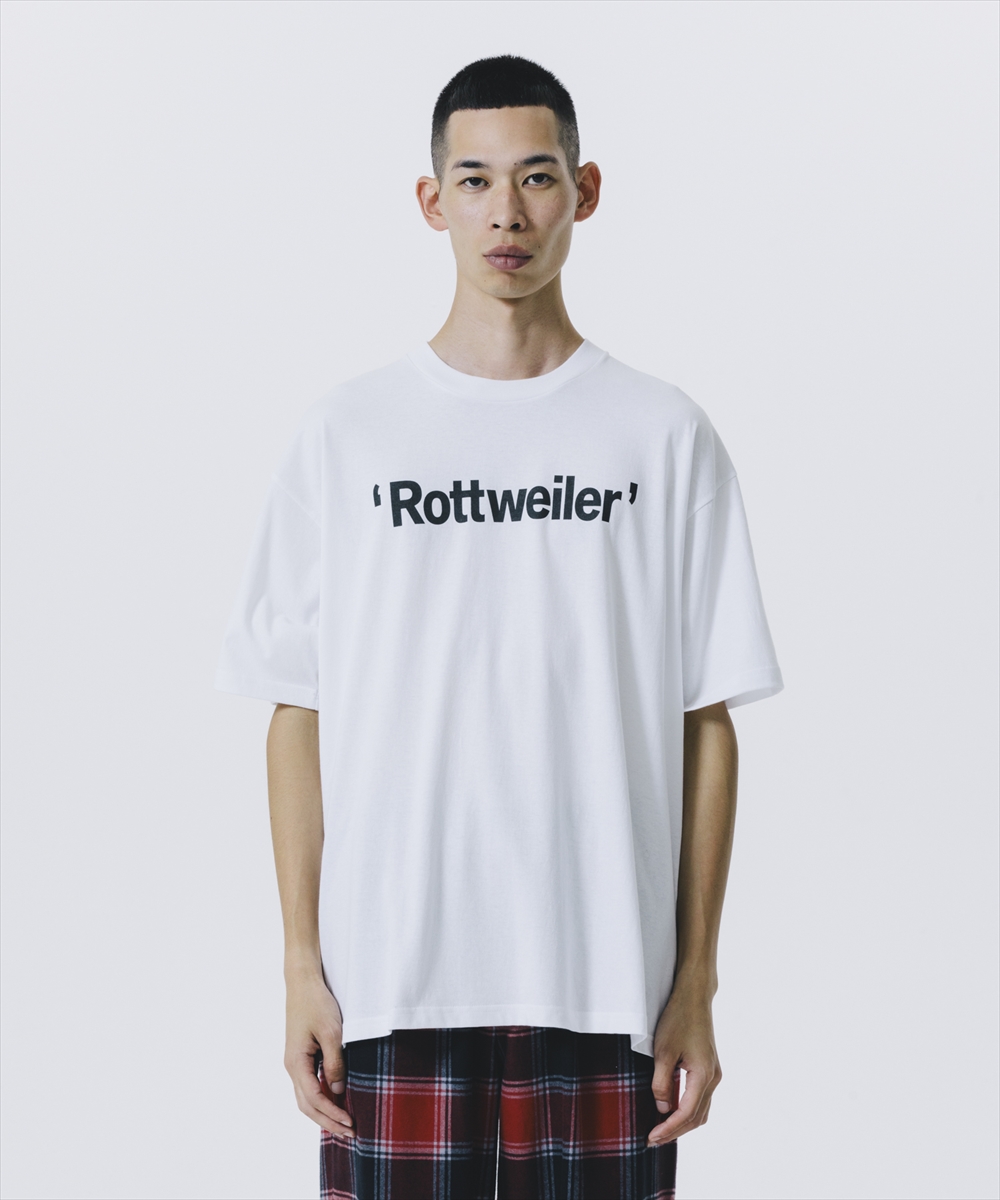 画像: 【25春夏ご予約受付中！25年4月入荷予定】ROTTWEILER/RW TEE（WHITE）［プリントT-25春夏］