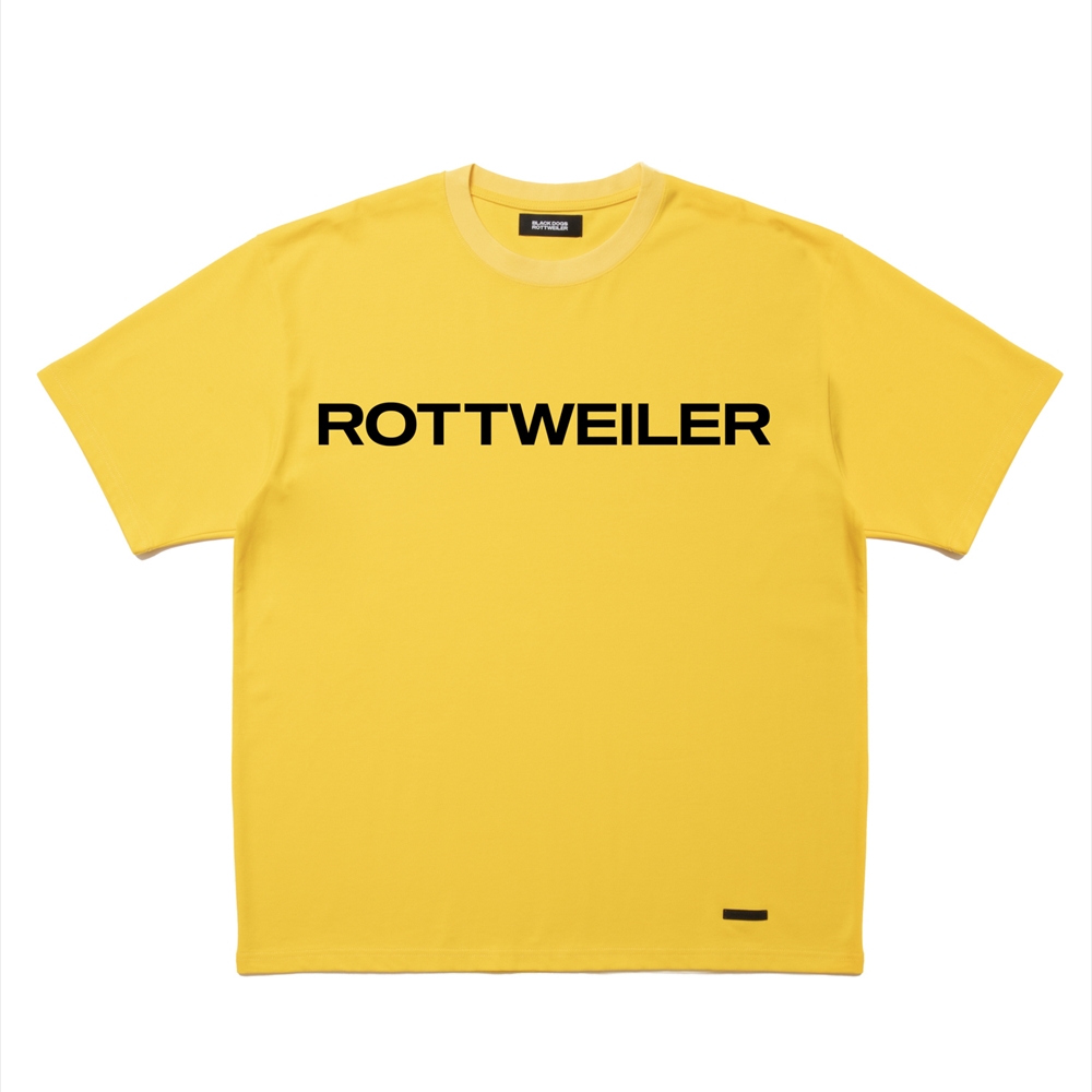 画像: 【25春夏ご予約受付中！25年4月入荷予定】ROTTWEILER/R9 LOGO TEE（YELLOW）［オリジナルT-25春夏］