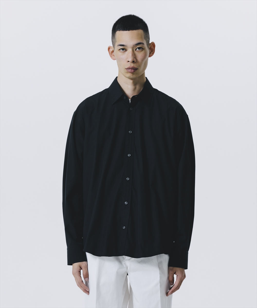 画像: 【25春夏ご予約受付中！25年3月入荷予定】ROTTWEILER/R9 DRESS SHIRT（BLACK）［ドレスシャツ-25春夏］